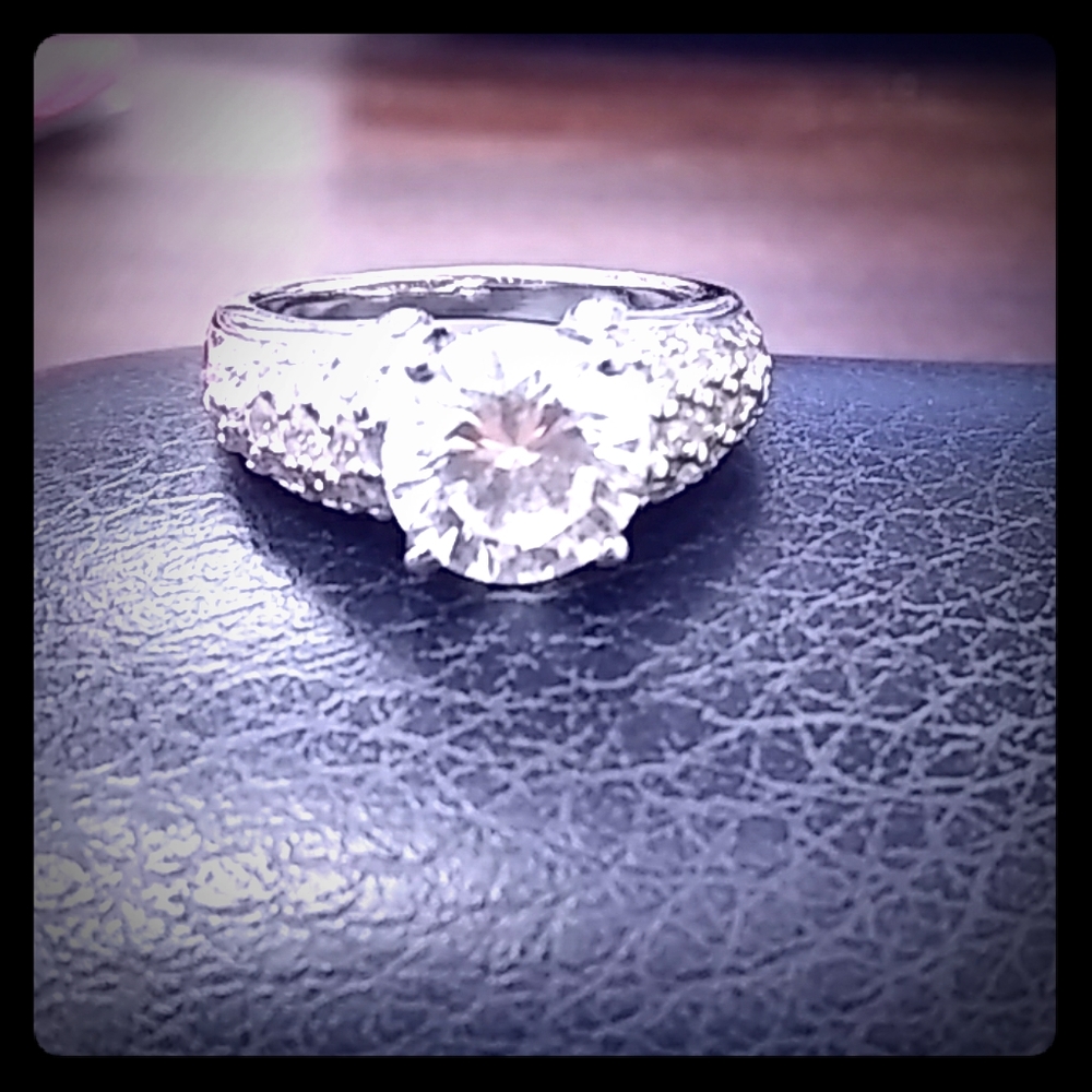 Bezel 925 Sterling Silver Ring - image 2